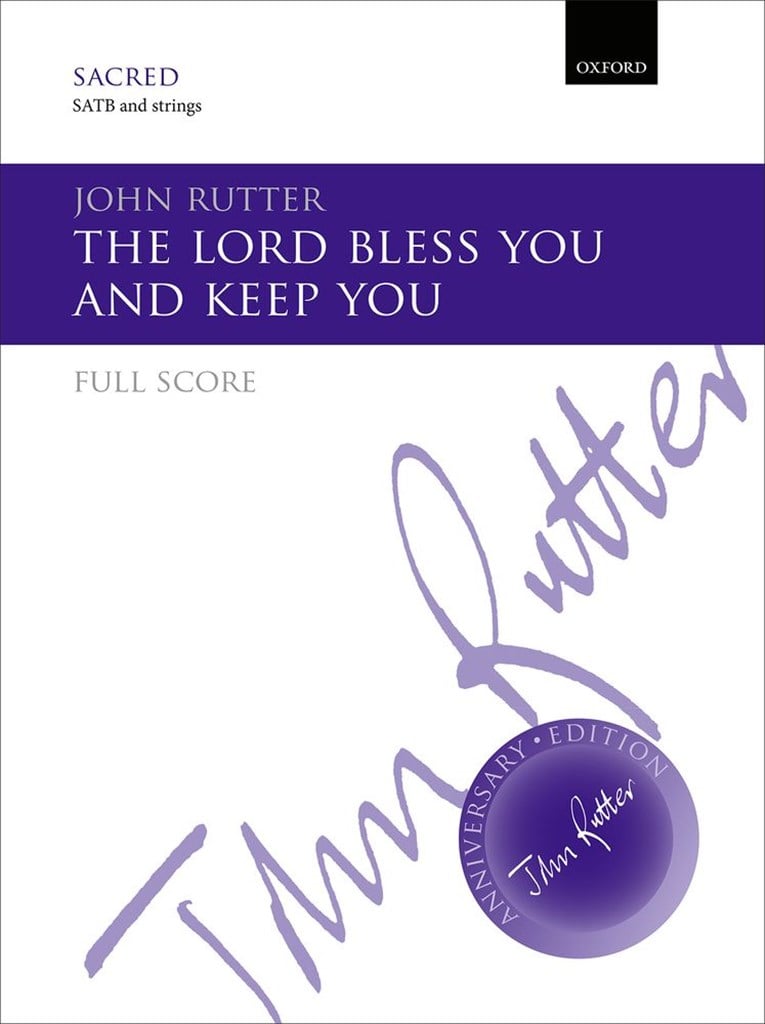 The Lord bless you and keep you